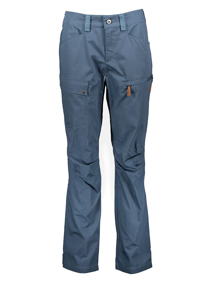 Bergans Spodnie trekkingowe "Elemental" w kolorze niebieskim rozmiar: 44