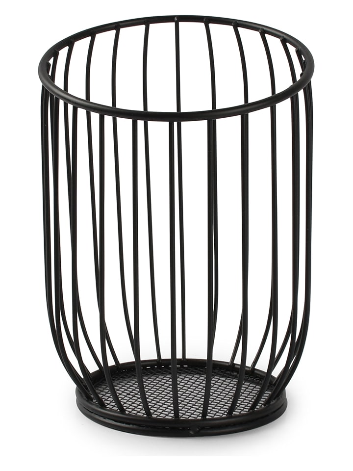 Salt and Pepper Dekoracyjny koszyk "Loft" w kolorze czarnym - wys. 16 x Ø 12 cm rozmiar: onesize