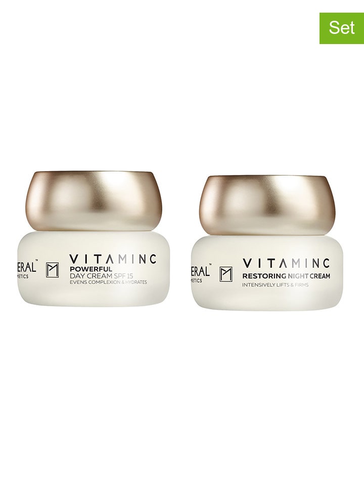 PURE MINERAL 2-częściowy zestaw "Vitamin C - Day & Night Cream" - 2 x 50 ml rozmiar: onesize