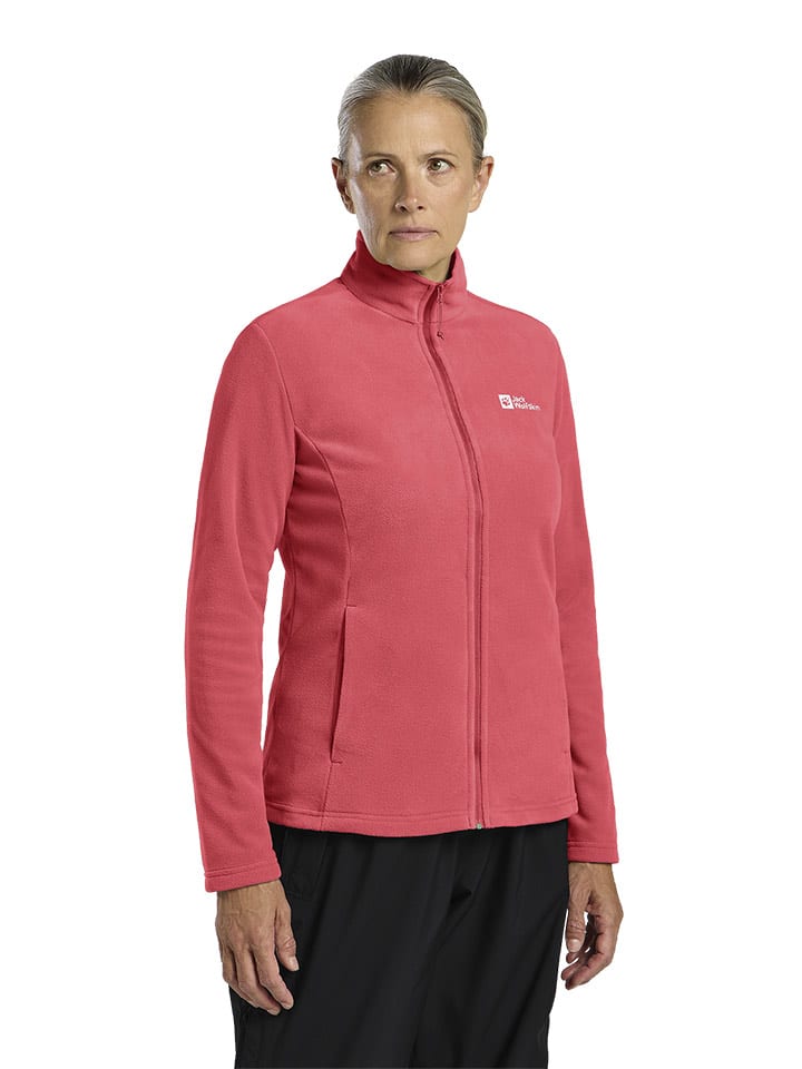Jack Wolfskin Kurtka polarowa "Taunus" w kolorze różowym rozmiar: S