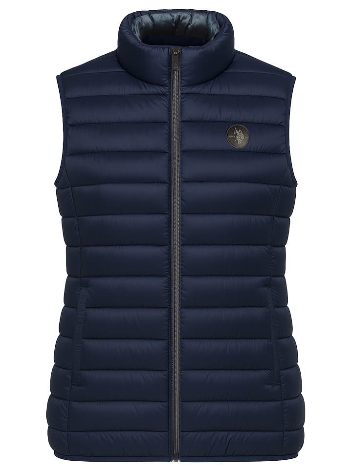 U.S. Polo Assn. Kamizelka pikowana w kolorze granatowym rozmiar: XXL