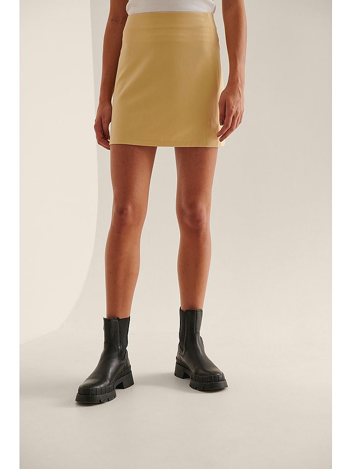 NA-KD Spódnica w kolorze żółtym rozmiar: 40