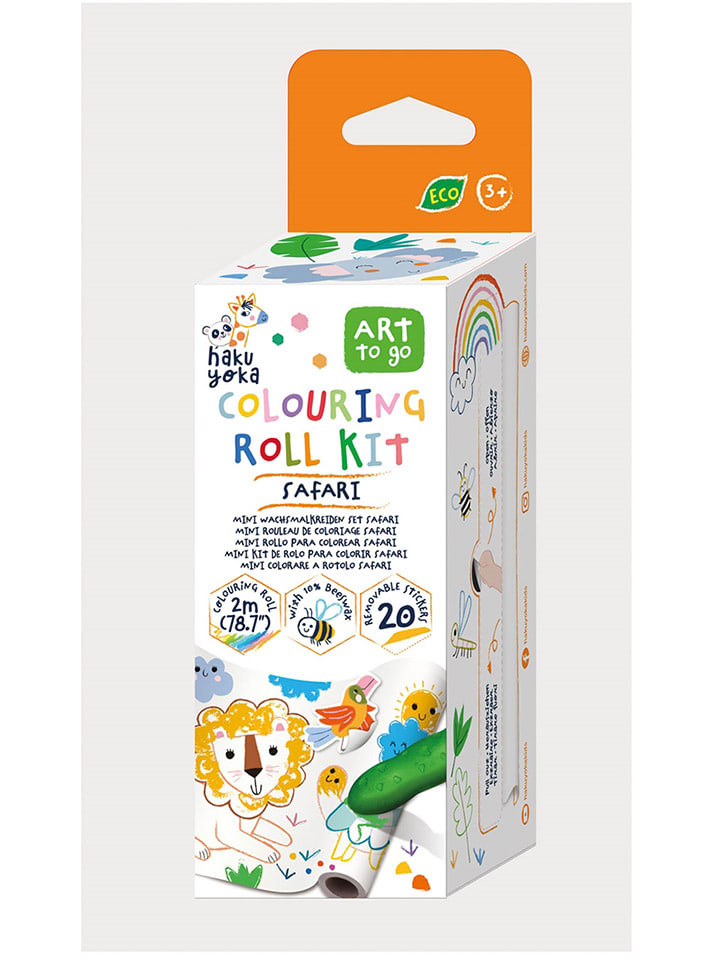 haku yoka Kredki (4 szt.) "Safari" - 3+ rozmiar: onesize