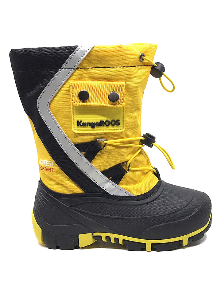 Kangaroos Kalosze "Kanga-Bean" w kolorze czarno-żółtym rozmiar: 36