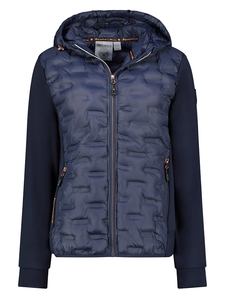 Geographical Norway Kurtka softshellowa w kolorze granatowym rozmiar: S