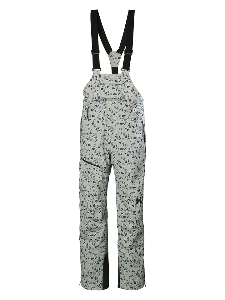 Helly Hansen Spodnie narciarskie "Powderqueen" w kolorze szarym rozmiar: XS