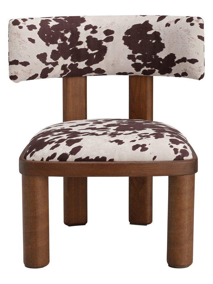 Ellos Home Krzesło "Colomina" w kolorze brązowym - 61 x 74 x 64 cm rozmiar: onesize