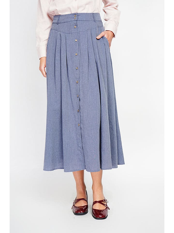 Le Jardin du Lin Spódnica w kolorze niebieskim rozmiar: 36