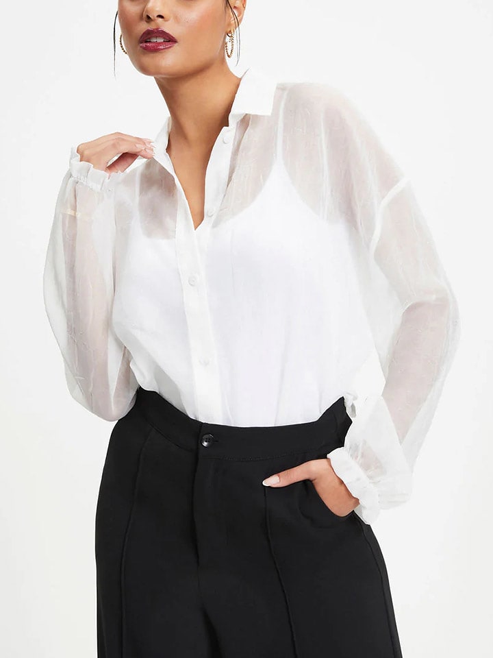 LA Angels Koszula w kolorze kremowym rozmiar: M