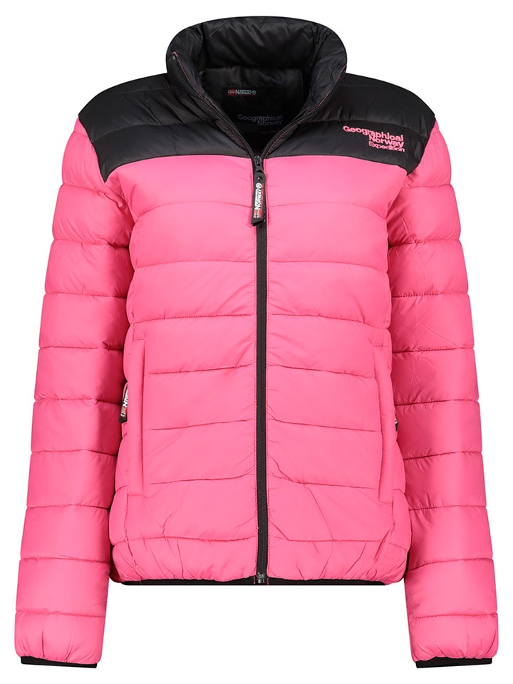 Geographical Norway Kurtka pikowana "Atikoclerc" w kolorze różowym rozmiar: XXL