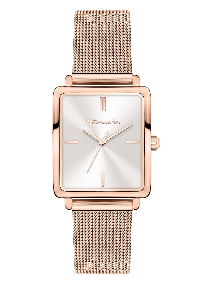 Tamaris Zegarek kwarcowy w kolorze różowozłoto-białym rozmiar: onesize