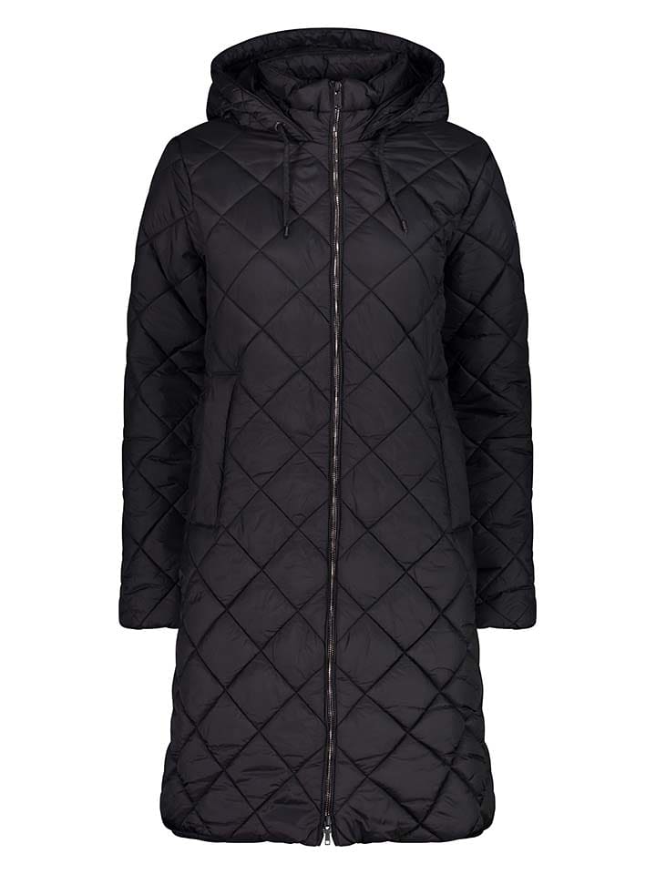 CMP Płaszcz pikowany w kolorze czarnym rozmiar: 36