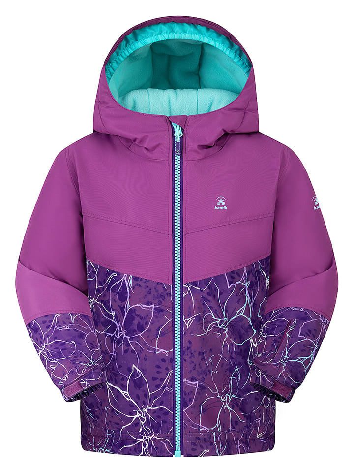 Kamik Kurtka narciarska "Danica" w kolorze fioletowym rozmiar: 122