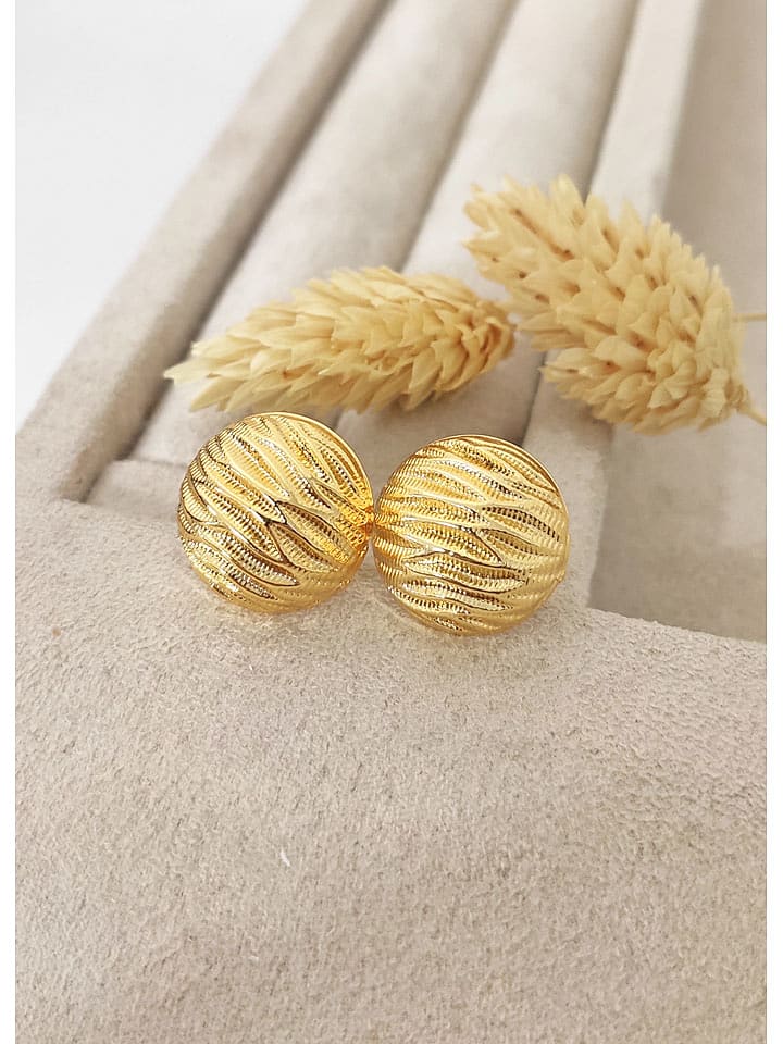 Nakkash Pozłacane kolczyki-wkrętki rozmiar: onesize