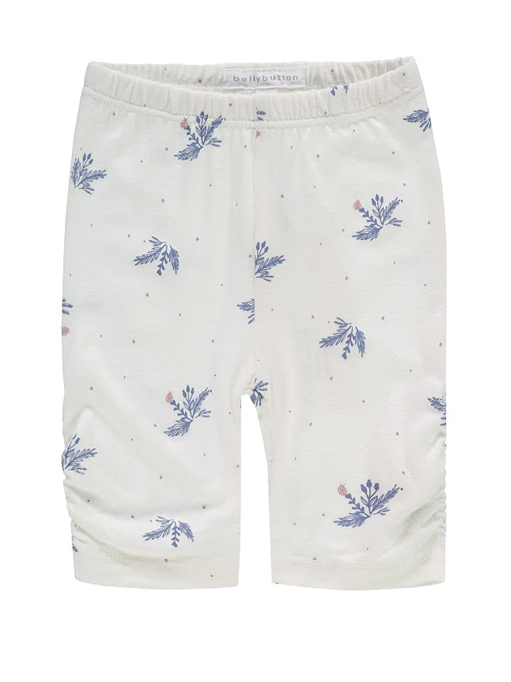 bellybutton Legginsy w kolorze biało-niebieskim rozmiar: 74