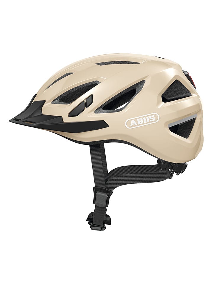 ABUS Kask rowerowy "Urban-I 3.0" w kolorze beżowym rozmiar: 51-55 cm