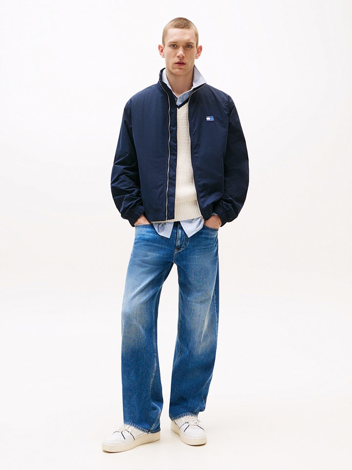 TOMMY JEANS Kurtka przejściowa w kolorze granatowym rozmiar: XXL