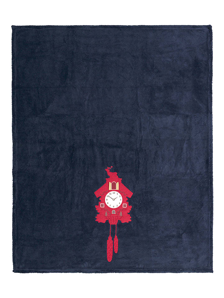 maryplaid Pled w kolorze granatowym rozmiar: 150x180 cm