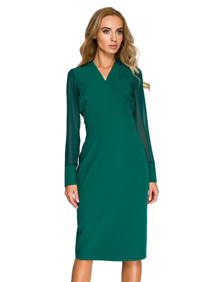 Stylove Sukienka w kolorze zielonym rozmiar: M