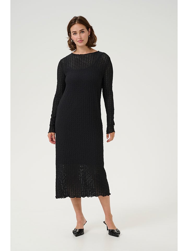 Kaffe Sukienka w kolorze czarnym rozmiar: XXL