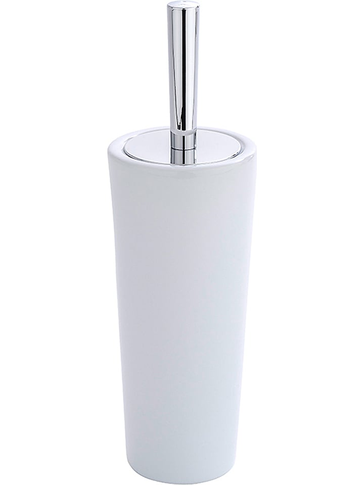 Wenko Zestaw WC "Coni" w kolorze białym - wys. 37 cm rozmiar: onesize