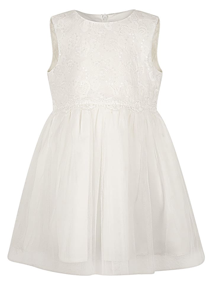 happy girls by Eisend Sukienka w kolorze kremowym rozmiar: 98