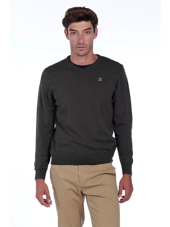 The Time of Bocha Sweter "Pico" w kolorze antracytowym rozmiar: XXL