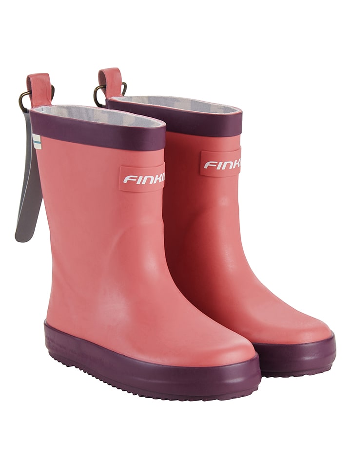 finkid Kalosze "Kumi" w kolorze jasnoróżowym rozmiar: 32