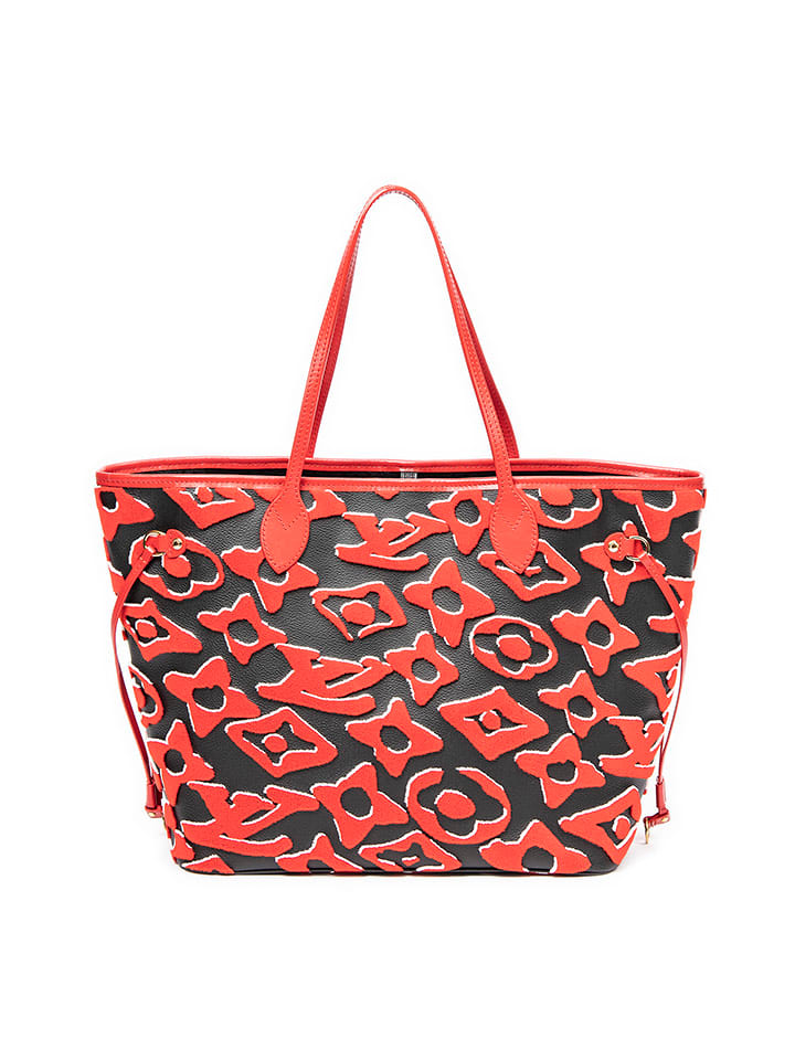 Louis Vuitton Torebka w kolorze czerwono-czarnym - 32 x 29 x 17 cm rozmiar: onesize