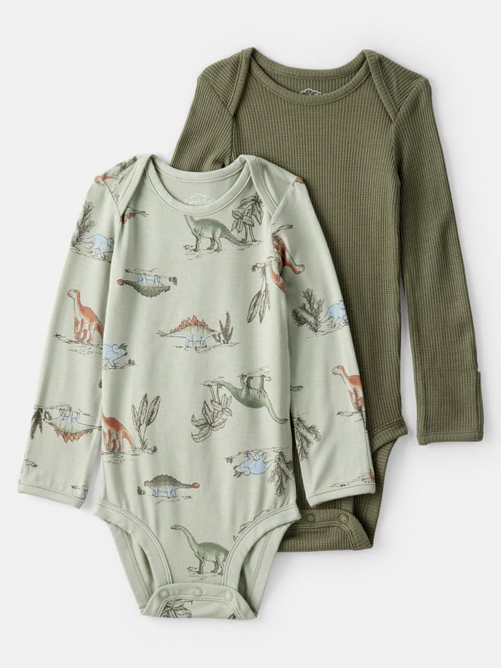 carter's Body (2 szt.) w kolorze khaki rozmiar: 80