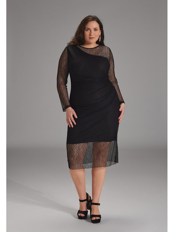 SWING Sukienka w kolorze czarnym rozmiar: 42