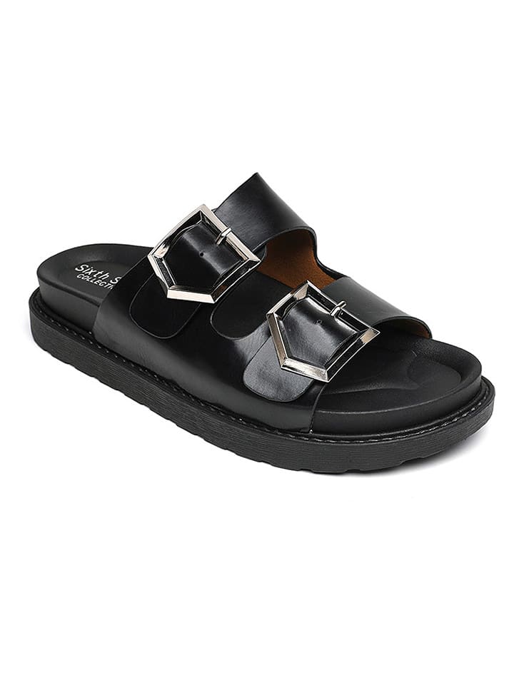 Sixth Sens Klapki w kolorze czarnym rozmiar: 36