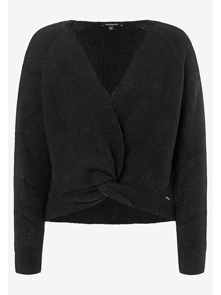 More & More Sweter w kolorze czarnym rozmiar: 42