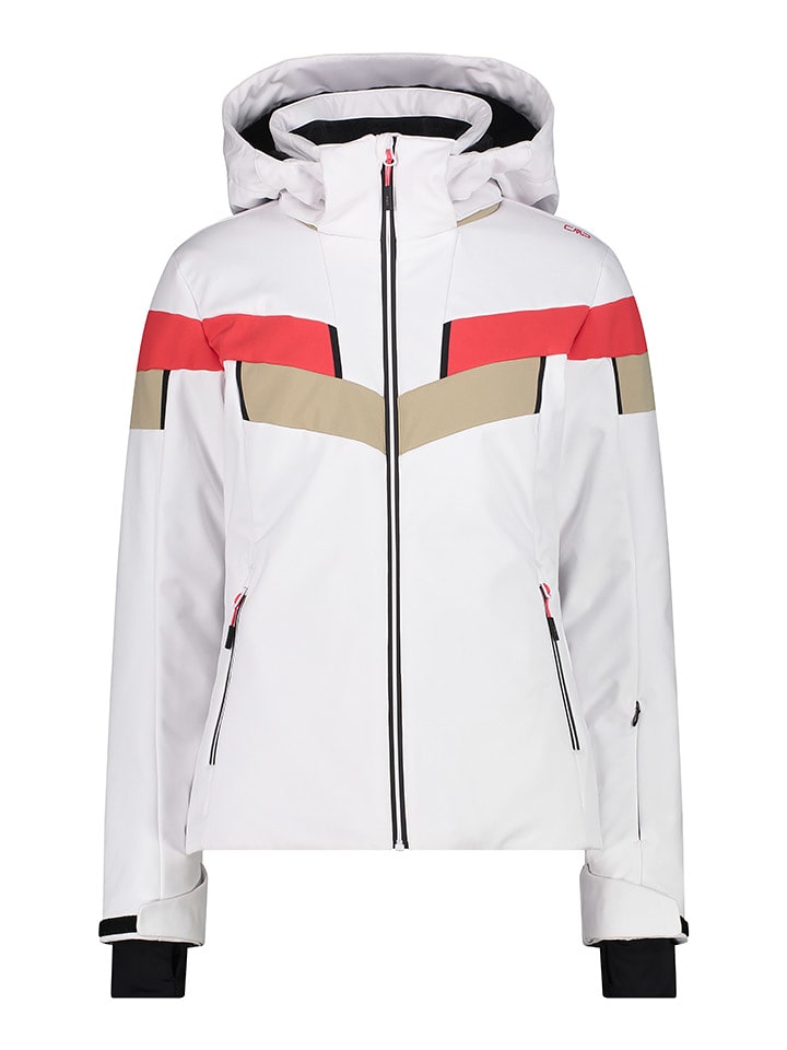 CMP Kurtka softshellowa w kolorze biało-pomarańczowo-beżowym rozmiar: 48