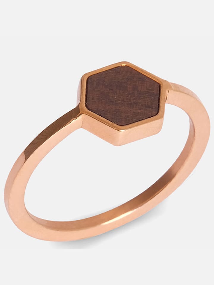 Kerbholz Pierścionek "Hexa" rozmiar: 52