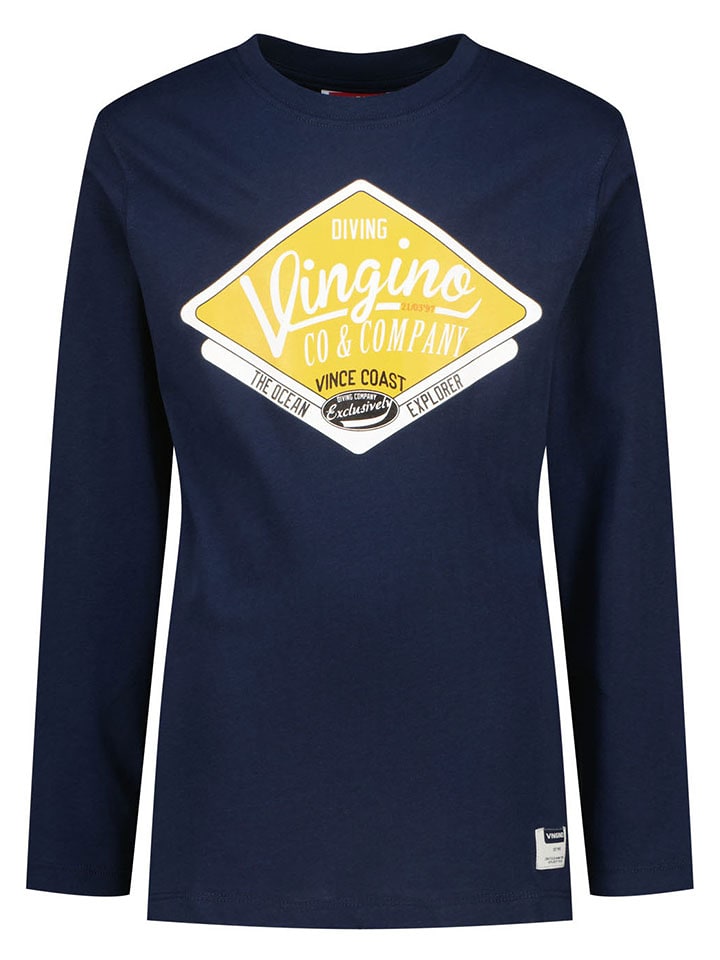 Vingino Koszulka w kolorze granatowym rozmiar: 128