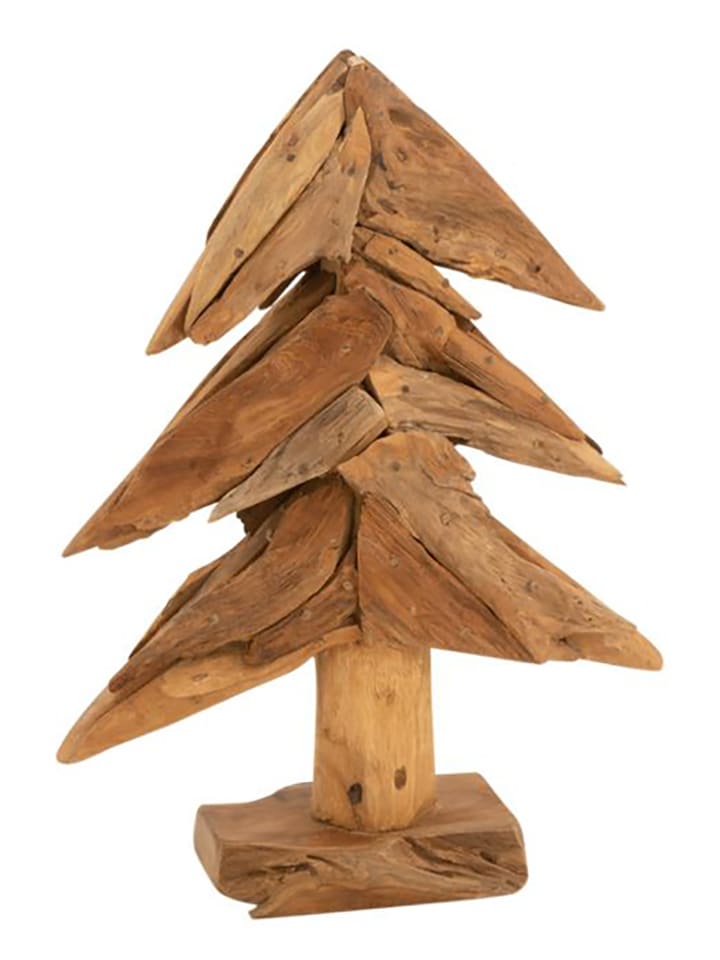 J Line Figurka dekoracyjna w kolorze jasnobrązowym - 25 x 48,5 x 10 cm rozmiar: onesize