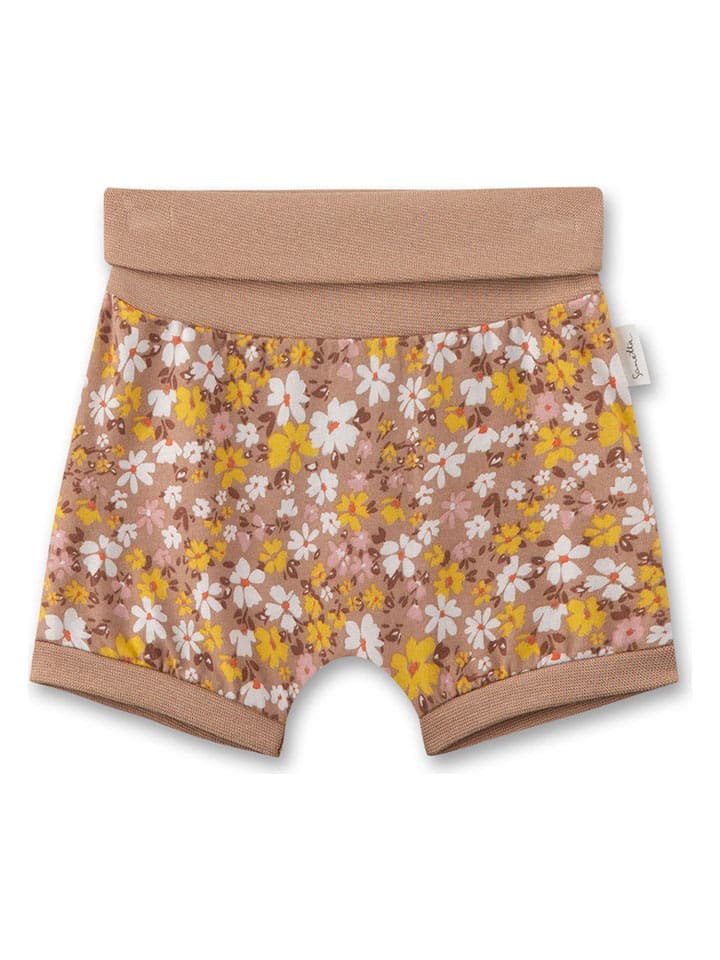 Sanetta Kidswear Szorty w kolorze jasnobrązowym rozmiar: 80
