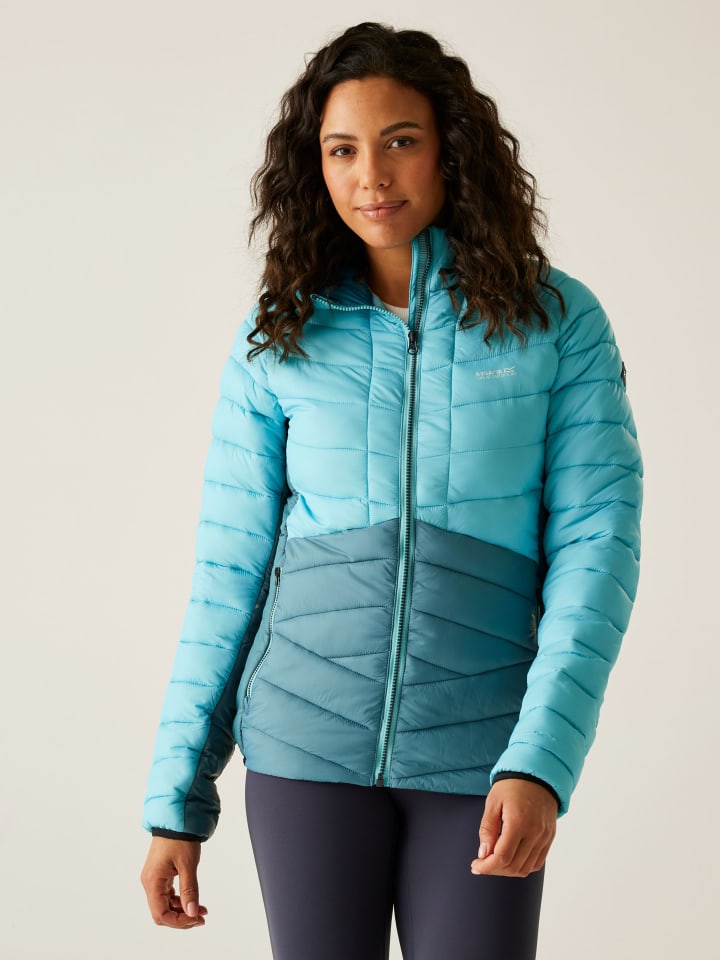 Regatta Kurtka pikowana "Dalent" w kolorze turkusowym rozmiar: 36