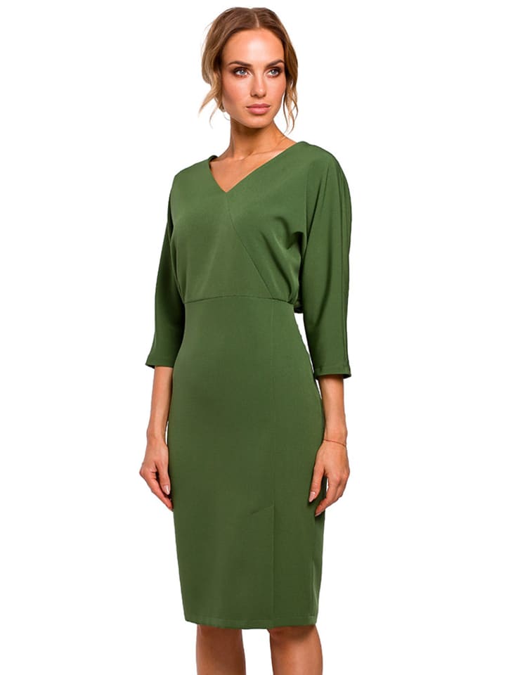 made of emotion Sukienka w kolorze zielonym rozmiar: M