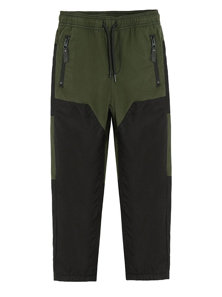 COOL CLUB Spodnie w kolorze oliwkowo-czarnym rozmiar: 104