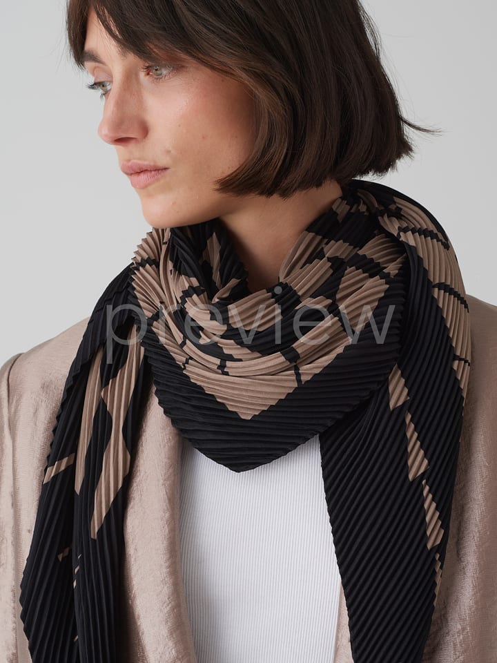 OPUS Chusta w kolorze czarno-brązowym - 100 x 96 cm rozmiar: onesize