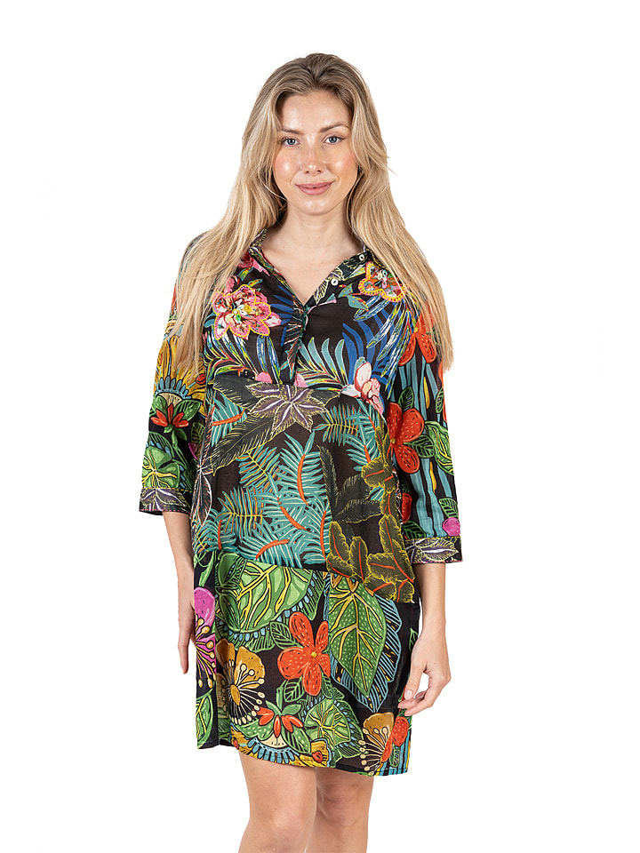 Isla Bonita by SIGRIS Sukienka ze wzorem rozmiar: XL