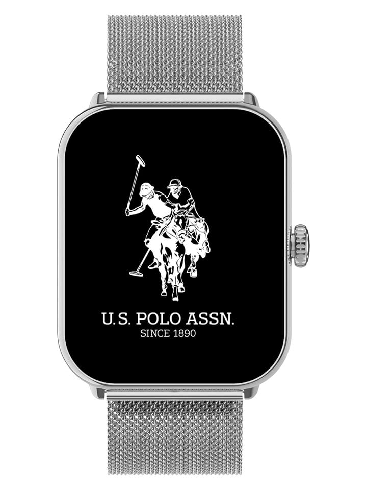 U.S. Polo Assn. Smartwatch w kolorze srebrnym rozmiar: onesize