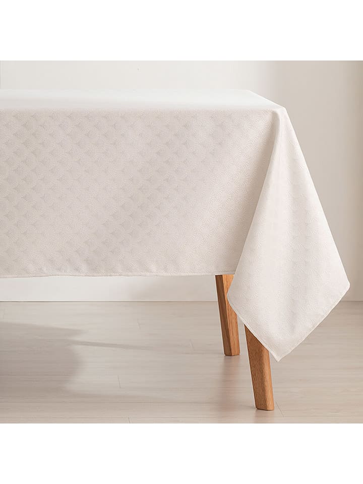 GAMUSI Obrus "Refin" w kolorze kremowym rozmiar: 140x240 cm