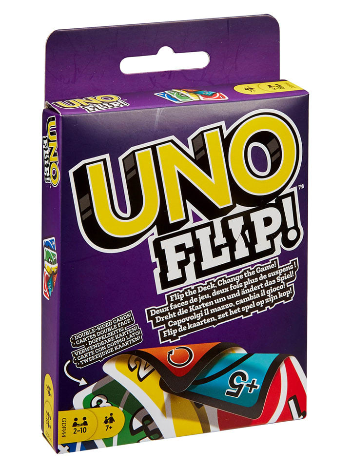 Mattel Gra karciana "UNO Flip Side" - 7+ rozmiar: onesize