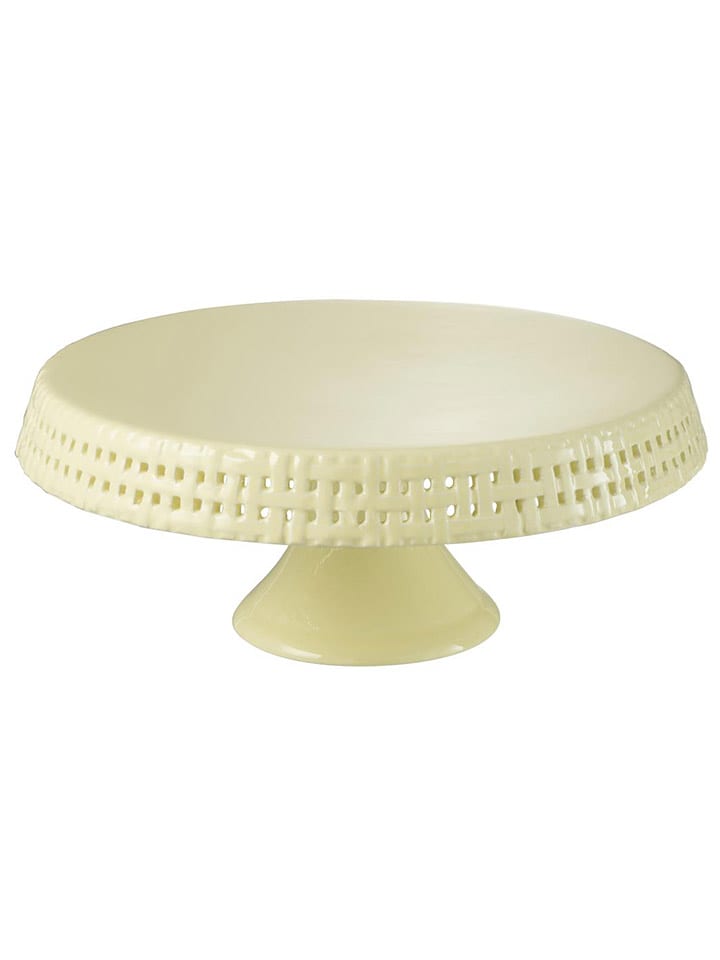 J Line Etażerka w kolorze żółtym - 14 x Ø 34,5 cm rozmiar: onesize