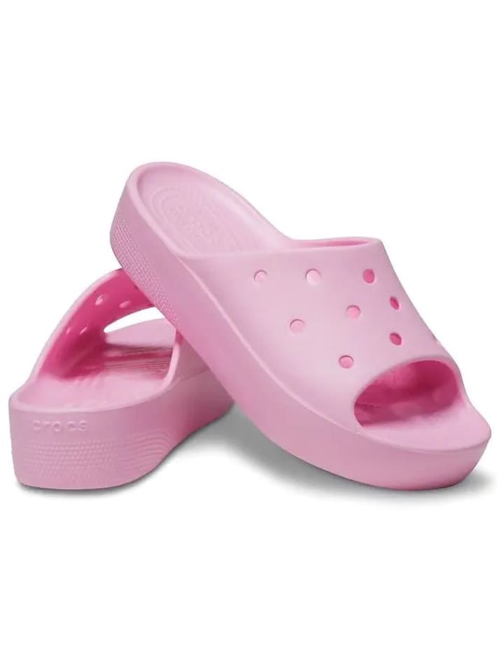 Crocs Klapki "Classic" w kolorze jasnoróżowym rozmiar: 39/40