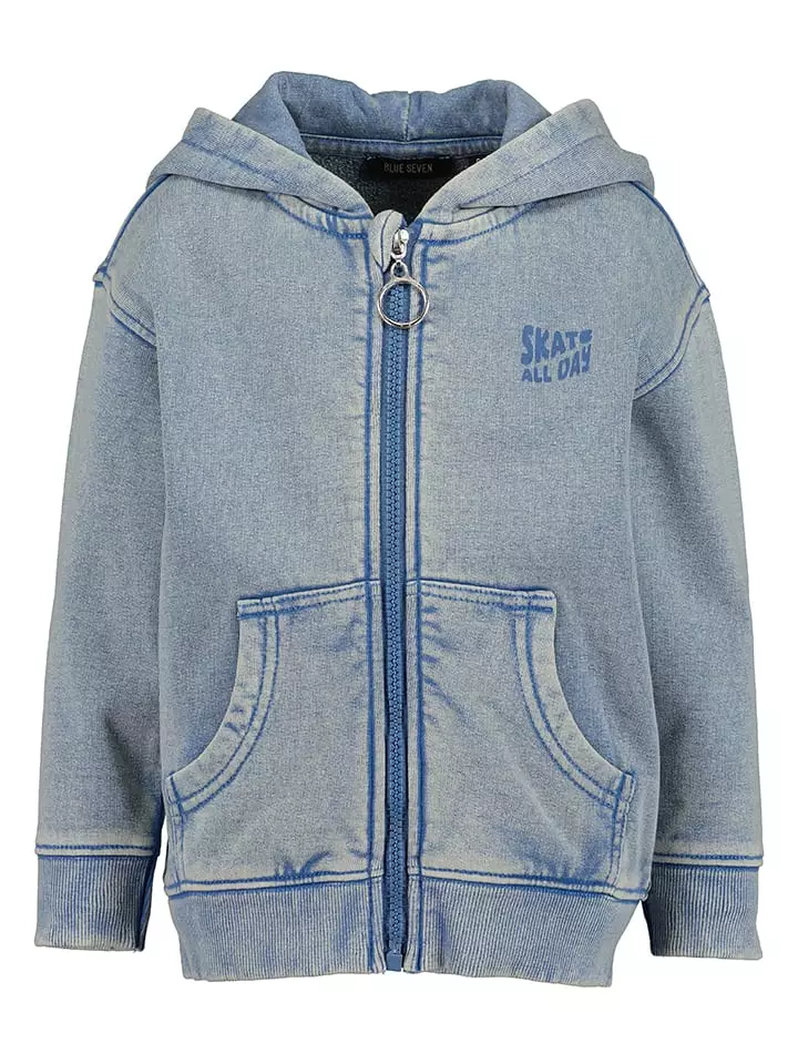 Blue Seven Bluza w kolorze niebieskim rozmiar: 110