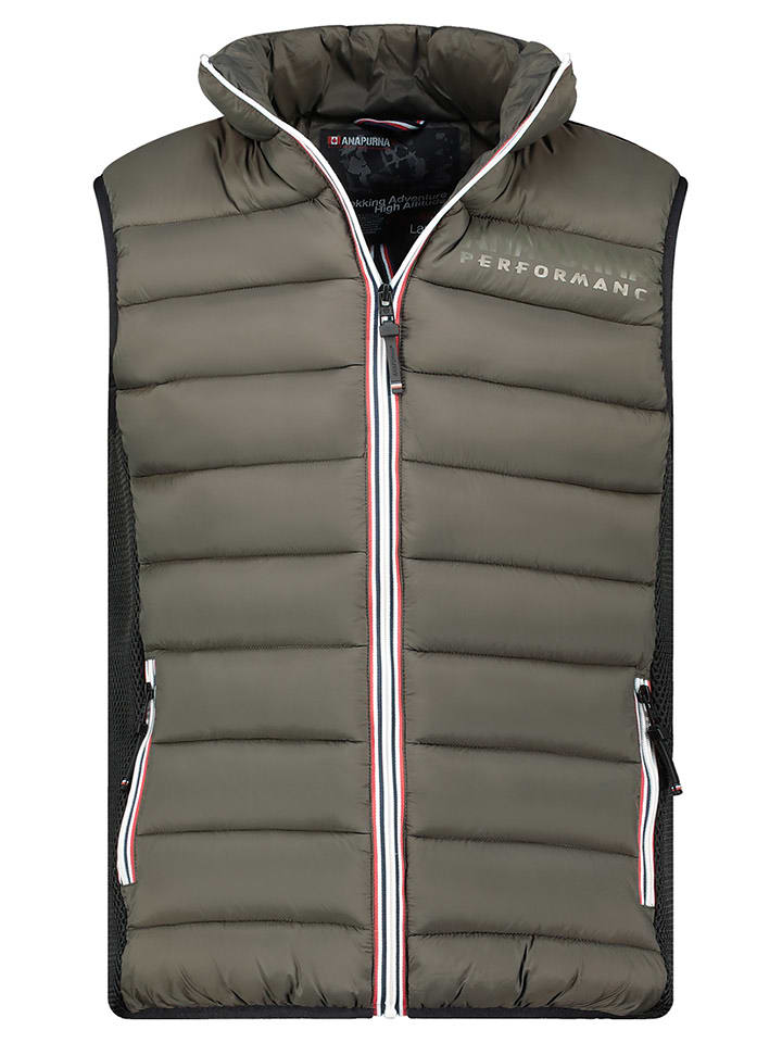 ANAPURNA Kamizelka pikowana "Vakashana" w kolorze khaki rozmiar: 3XL
